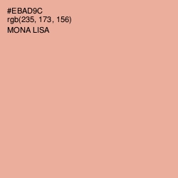 #EBAD9C - Mona Lisa Color Image